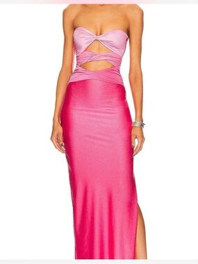 baobab pink dress Baobab Anna Maxi Dress in Baby Pink